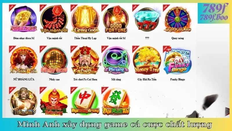 Minh Anh xây dựng game cá cược chất lượng 